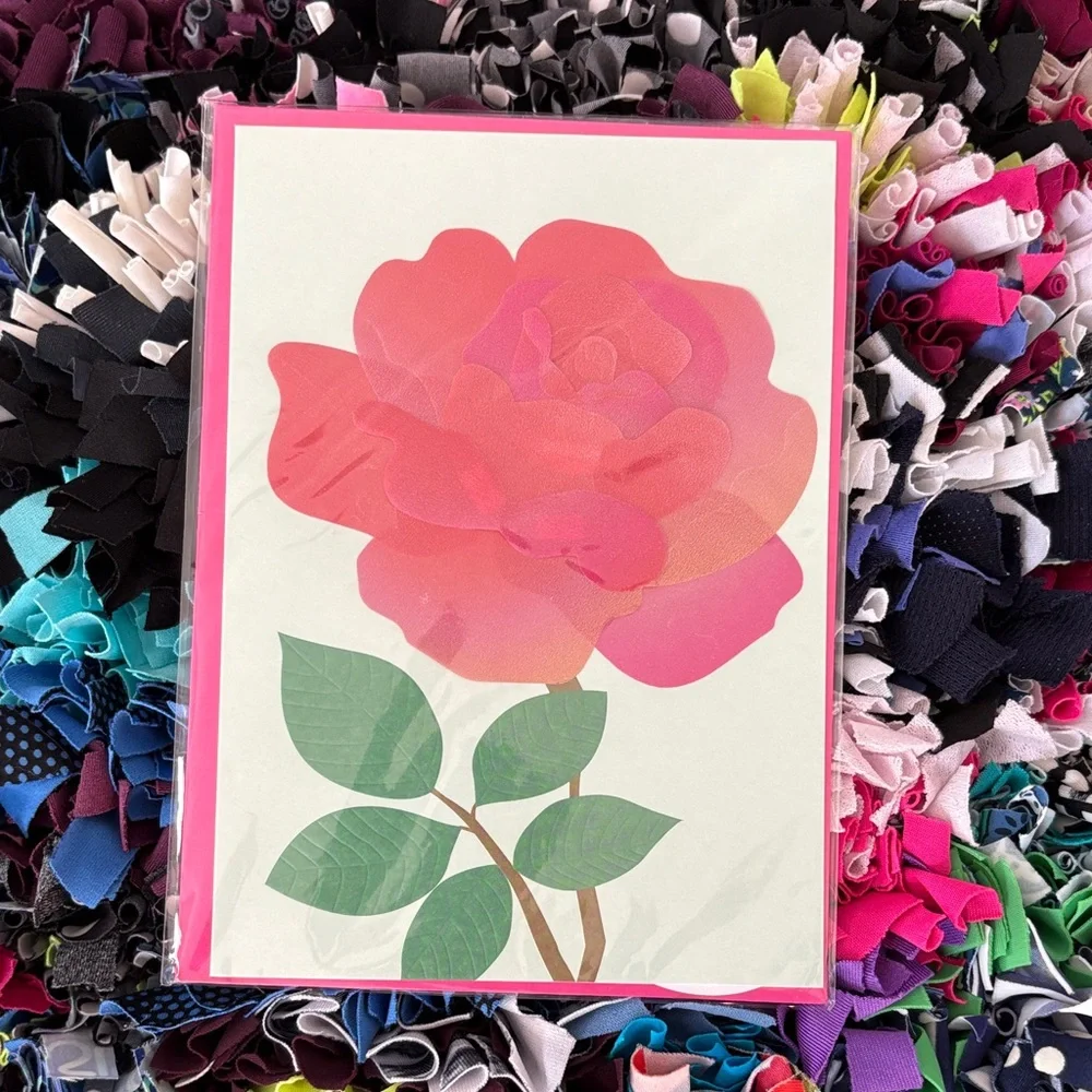 🆕American Greetings-Papersong Blank Inside Greeting Card